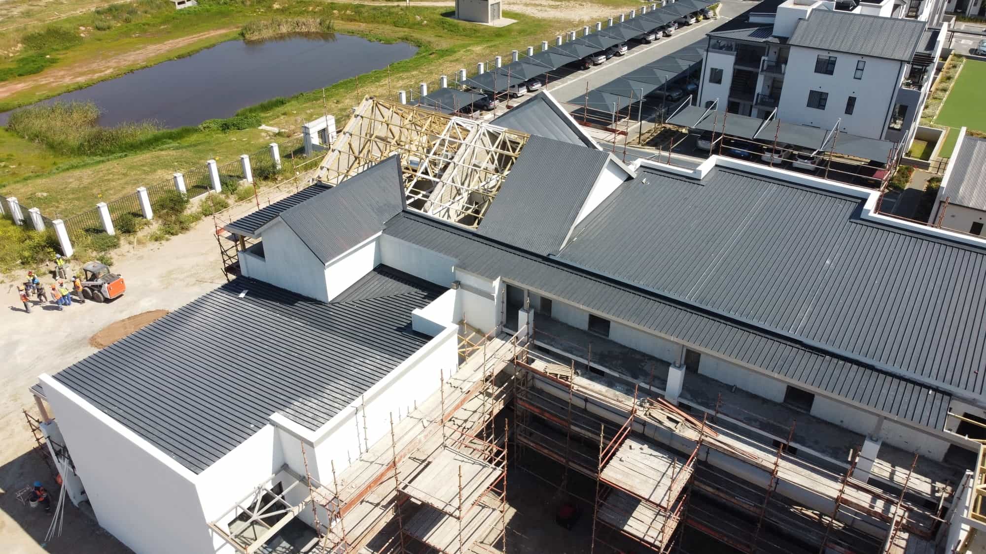 roofing construction background image